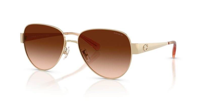 Coach CDP37 HC7186-900574 แว่นกันแดด - Quarter View