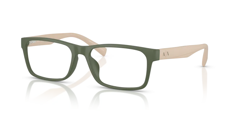 Armani Exchange AX3038F 8370 แว่นสายตาสีเขียวด้าน ผู้ชาย