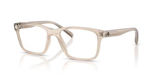 Armani Exchange AX3114F 8344 แว่นสายตาสีน้ำตาลโปร่งใสประกาย ผู้ชาย