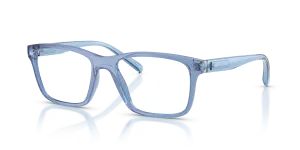 Armani Exchange AX3114F 8345 แว่นสายตาสีน้ำเงินโปร่งใส ผู้ชาย