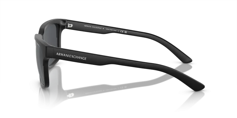 แว่นกันแดด Armani Exchange AX4026S 812287 มุมข้าง ทรงสี่เหลี่ยมจัตุรัส