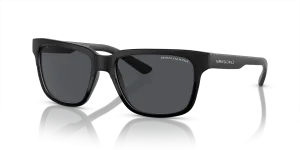 Armani Exchange AX4026S 812287 แว่นกันแดดสีดำผิวด้านสลับมัน ทุกเพศ