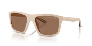 Armani Exchange AX4149SU 836173 แว่นกันแดดเบจด้าน สำหรับผู้ชาย