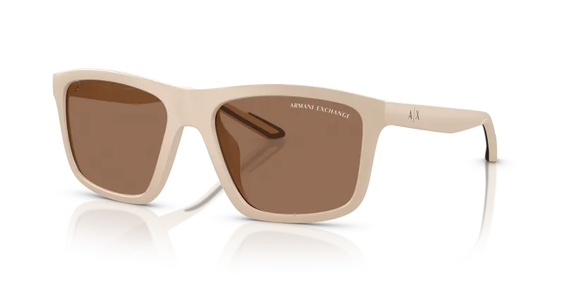 Armani Exchange AX4149SU 836173 แว่นกันแดดเบจด้าน สำหรับผู้ชาย