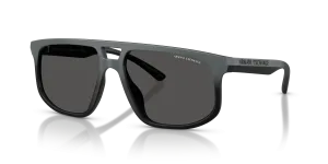 Armani Exchange AX4161SU-838887 แว่นกันแดดเทาไล่ระดับด้าน เลนส์เทาเข้ม ผู้ชาย