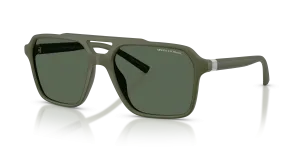 Armani Exchange AX4166SU 830171 แว่นกันแดดเขียวด้าน สำหรับผู้ชาย