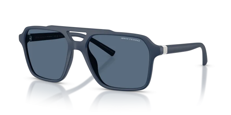 Armani Exchange AX4166SU 839980 แว่นกันแดดน้ำเงินด้าน สำหรับผู้ชาย