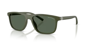Armani Exchange AX4167SU 830171 แว่นกันแดดเขียวด้าน สำหรับผู้ชาย