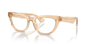 Burberry BE2406U 4063 แว่นสายตาสีน้ำตาลประกาย สำหรับผู้หญิง