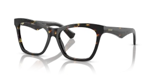 Burberry BE2416F-4106 แว่นสายตาทรงตาแมวอะซิเตทสีฮาวานาเข้ม สำหรับผู้หญิง