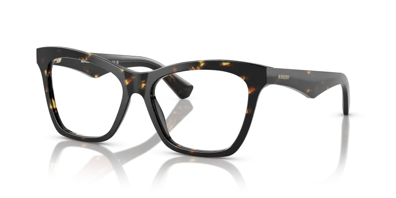 Burberry BE2416F-4106 แว่นสายตาทรงตาแมวอะซิเตทสีฮาวานาเข้ม สำหรับผู้หญิง