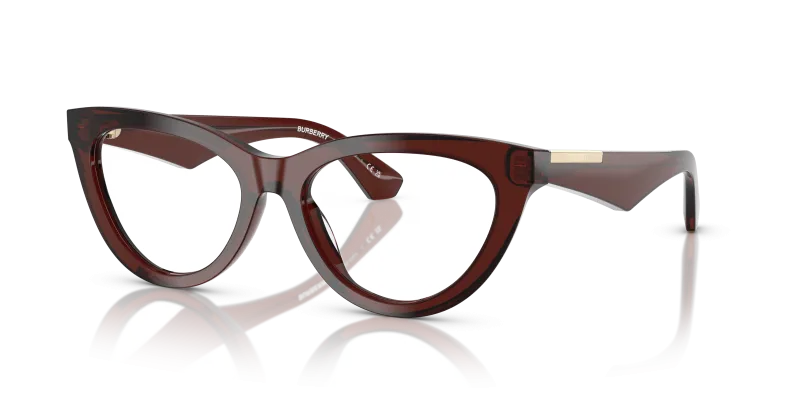 Burberry BE2418U-4144 แว่นสายตาสีน้ำตาล สำหรับผู้หญิง