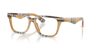 Burberry BE2425D-4146 แว่นสายตาลายหมากรุกโทนทราย สำหรับผู้หญิง