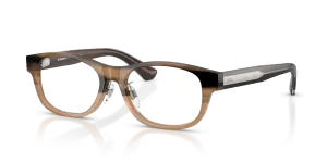 Burberry BE2449D 4207 แว่นสายตาสีเบจแถบ สำหรับผู้ชาย