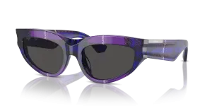 Burberry BE4425U-411387 แว่นกันแดดลาย Check Violet สุภาพสตรี