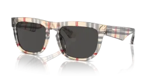 Burberry BE4431U 412287 แว่นกันแดดลาย Vintage Check เต็มลาย สำหรับผู้ชาย
