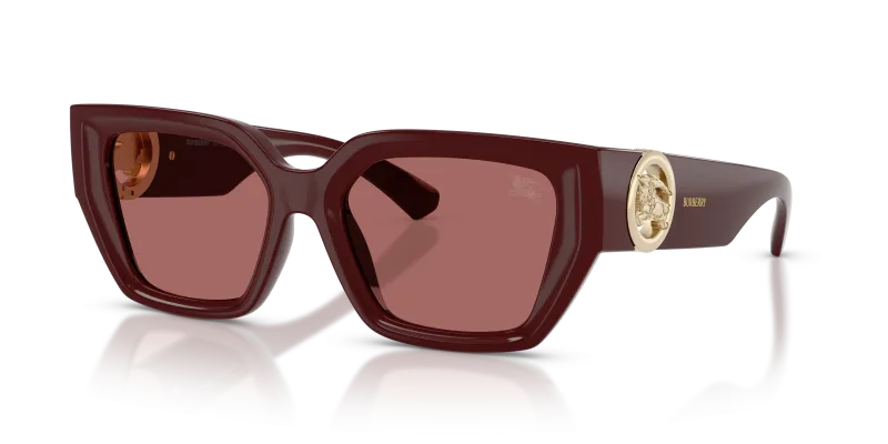 Burberry BE4472U 411969 แว่นกันแดดสีบอร์โด สำหรับผู้หญิง