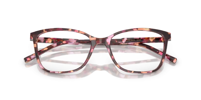 Dolce & Gabbana DG3424 3440 close-up ลวดลาย