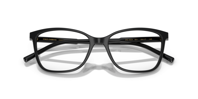 Dolce & Gabbana DG3424 501 close-up ด้านหน้า