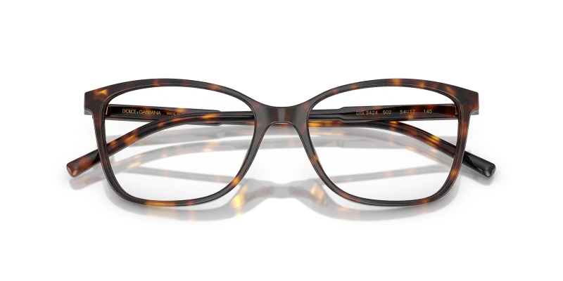 Dolce & Gabbana DG3424 502 close-up ด้านหน้า