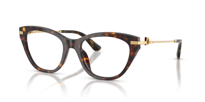กรอบแว่นสายตา Dolce & Gabbana DG3428-502 Havana Dolce & Gabbana DG3428 502 แว่นสายตาลายฮาวานา สำหรับผู้หญิง