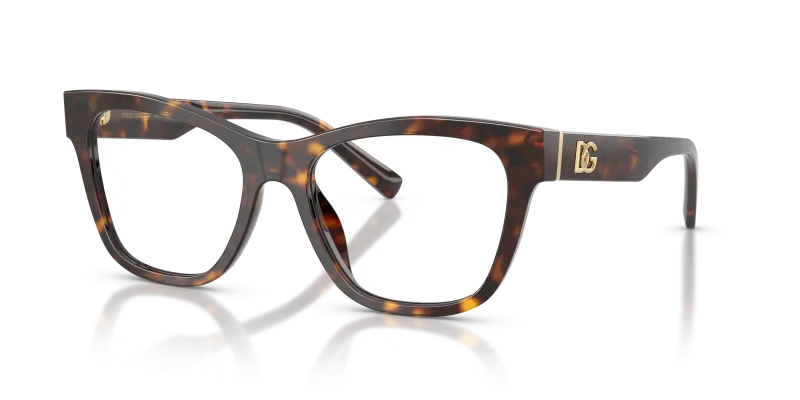 Dolce & Gabbana DG3430 502 แว่นสายตาฮาวานา สำหรับผู้หญิง