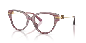 Dolce & Gabbana DG3438 3474 แว่นสายตาลายแถบม่วง สำหรับผู้หญิง