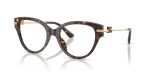 กรอบแว่นสายตา Dolce & Gabbana DG3438-502 Havana Dolce Gabbana DG3438 502 แว่นสายตาลายฮาวานา สำหรับผู้หญิง