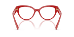 กรอบแว่นสายตา Dolce & Gabbana DG3440-3088 Full Red Dolce & Gabbana DG3440 3088 ขาแว่นด้านใน