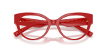 กรอบแว่นสายตา Dolce & Gabbana DG3440-3088 Full Red Dolce & Gabbana DG3440 3088 close-up ด้านหน้า