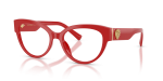 กรอบแว่นสายตา Dolce & Gabbana DG3440-3088 Full Red Dolce & Gabbana DG3440 3088 แว่นสายตาทรงตาแมวสีแดงเข้ม สำหรับผู้หญิง