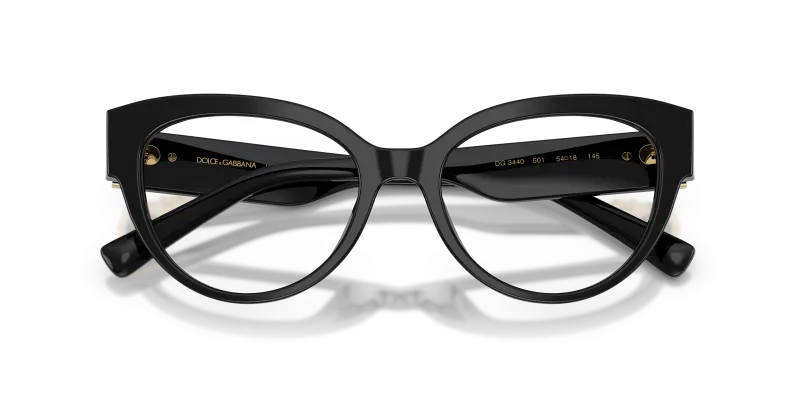 Dolce & Gabbana DG3440 501 close-up ด้านหน้า