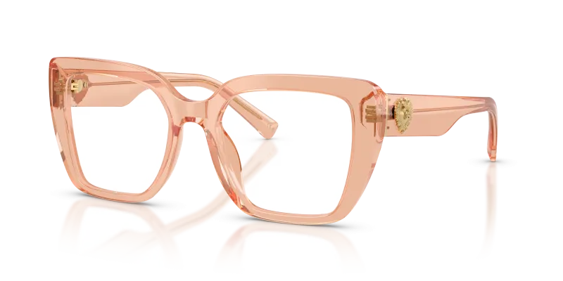 กรอบแว่นสายตา Dolce & Gabbana DG3441-3226 Nude Transparent Dolce & Gabbana DG3441 3226 แว่นสายตาสีนู้ดโปร่งใส สำหรับผู้หญิง
