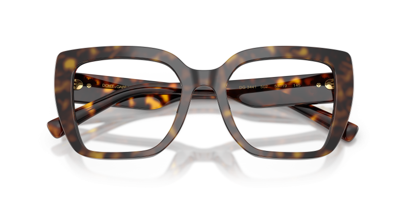 Dolce & Gabbana DG3441 502 close-up ด้านหน้า