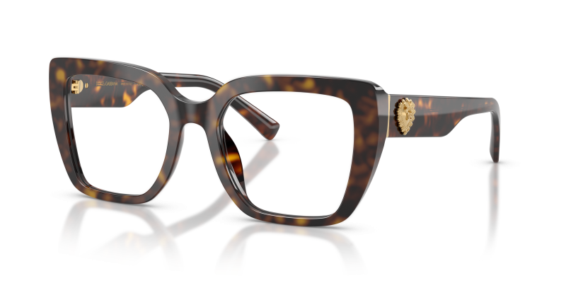 กรอบแว่นสายตา Dolce & Gabbana DG3441-502 Havana Dolce & Gabbana DG3441 502 แว่นสายตาลายฮาวานา สำหรับผู้หญิง