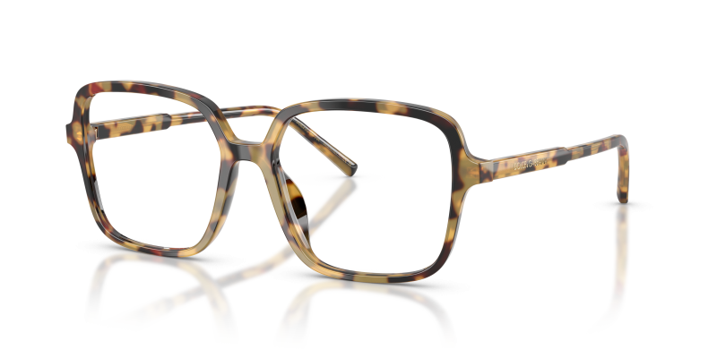 กรอบแว่นสายตา Dolce & Gabbana DG3442-512 Yellow Havana Dolce & Gabbana DG3442 512 แว่นสายตาลายฮาวานาเหลือง สำหรับผู้หญิง