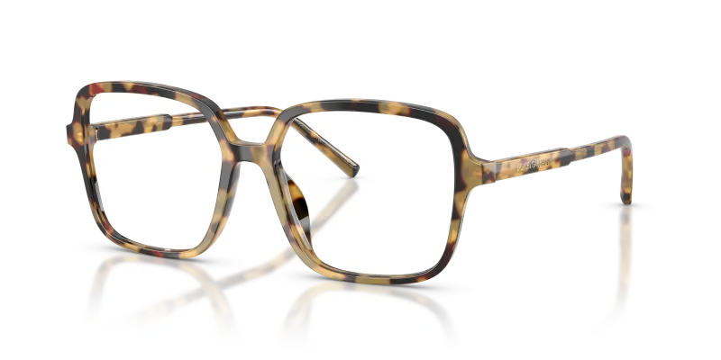 กรอบแว่นสายตา Dolce & Gabbana DG3442-512 Yellow Havana Dolce & Gabbana DG3442 512 แว่นสายตาลายฮาวานาเหลือง สำหรับผู้หญิง