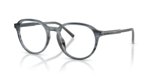 Dolce & Gabbana DG3444 3482 แว่นสายตาน้ำเงินใสซ้อนลาย สำหรับผู้ชาย