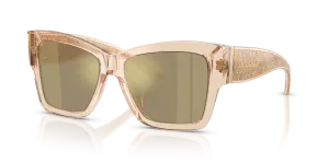 แว่นกันแดด Dolce Gabbana DG4493 343203 คาเมลโปร่งใส สำหรับผู้หญิง
