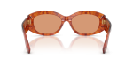 แว่นกันแดด Dolce & Gabbana DG4502-3452/7 Camel Havana Orange Dolce & Gabbana DG4502 3452/7 ขาแว่นด้านใน