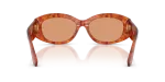 แว่นกันแดด Dolce & Gabbana DG4502-3452/7 Camel Havana Orange Dolce & Gabbana DG4502 3452/7 ขาแว่นด้านใน