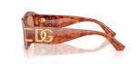 แว่นกันแดด Dolce & Gabbana DG4502-3452/7 Camel Havana Orange แว่นกันแดด Dolce & Gabbana DG4502 3452/7 มุมข้าง