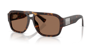 Dolce & Gabbana DG4506 502 73 แว่นกันแดดทรงนักบิน XXL สำหรับผู้ชาย