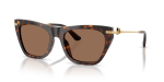 แว่นกันแดด Dolce & Gabbana DG4511-502/73 Havana Dolce & Gabbana DG4511 502/73 แว่นกันแดดฮาวานา ไซซ์ XXL สำหรับผู้หญิง