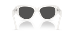 แว่นกันแดด Dolce & Gabbana DG4514-331287 White Dark Grey Dolce Gabbana DG4514 331287 ขาแว่นด้านใน