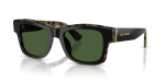 แว่นกันแดด Dolce & Gabbana DG4515-340471 Black On Yellow Havana Dark Green Dolce & Gabbana DG4515 340471 แว่นกันแดดเลนส์เขียวเข้ม สำหรับผู้ชาย
