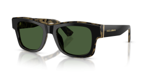 Dolce & Gabbana DG4515 340471 แว่นกันแดดเลนส์เขียวเข้ม สำหรับผู้ชาย