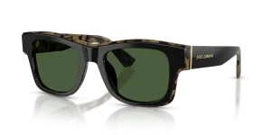 Dolce & Gabbana DG4515 340471 แว่นกันแดดเลนส์เขียวเข้ม สำหรับผู้ชาย