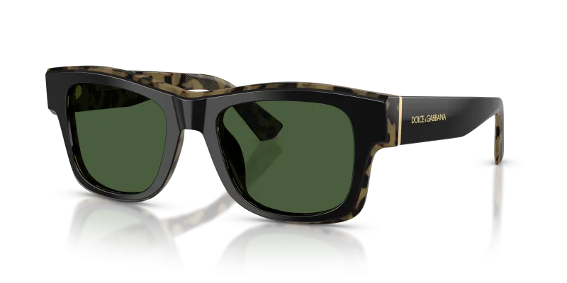 Dolce & Gabbana DG4515 340471 แว่นกันแดดเลนส์เขียวเข้ม สำหรับผู้ชาย