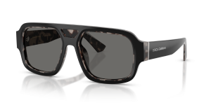 Dolce & Gabbana DG4516 3403-1 แว่นกันแดดดำเฉดฮาวานาเทา สำหรับผู้ชาย